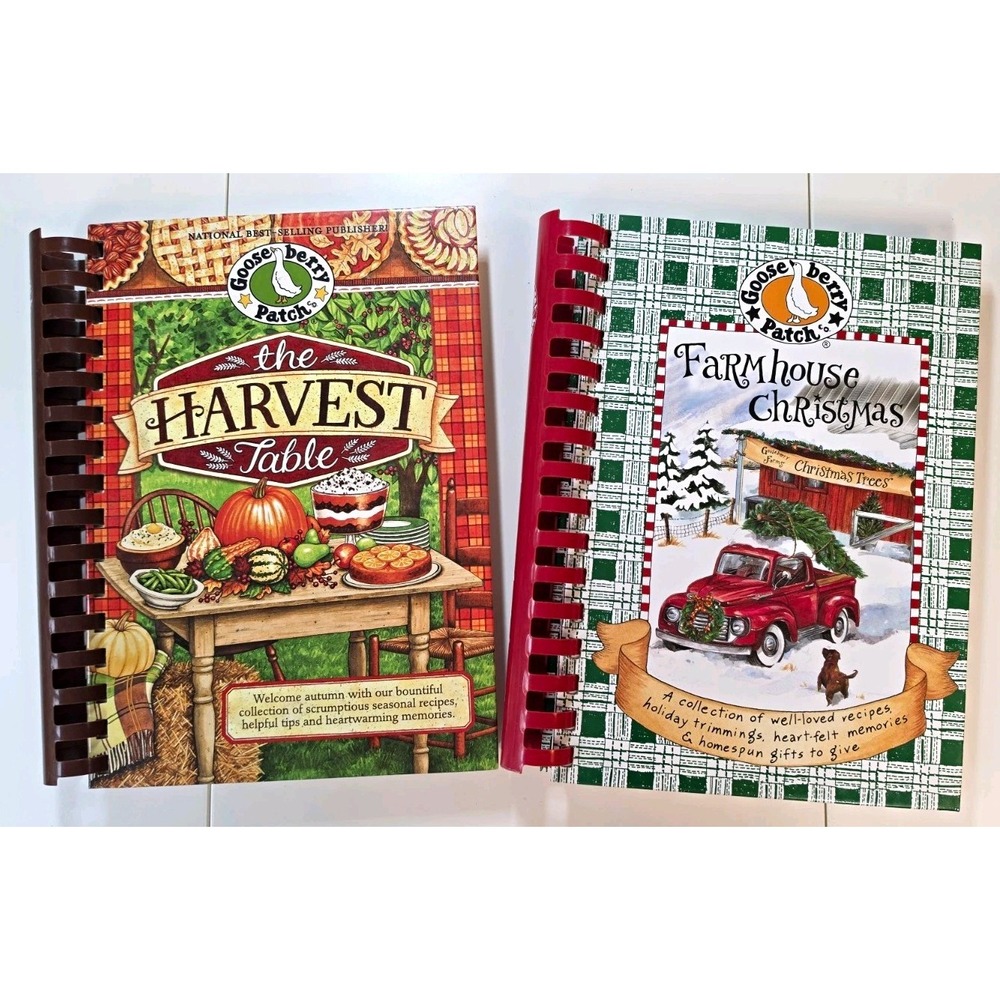 Gooseberry Patch Cookbooks – Harvest Table & Farmhouse Christmas